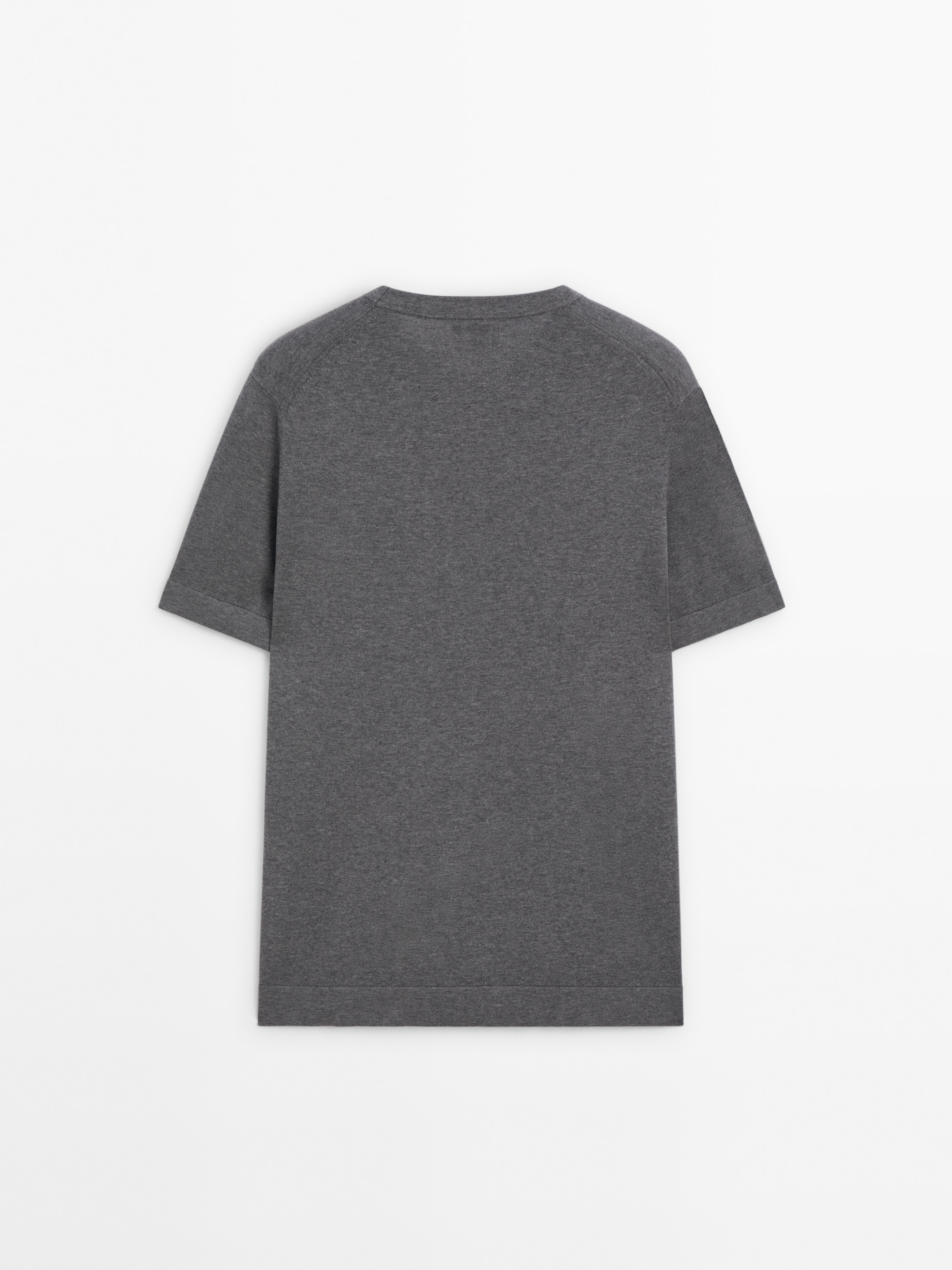 %100 pamuklu kısa kollu triko t-shirt_1
