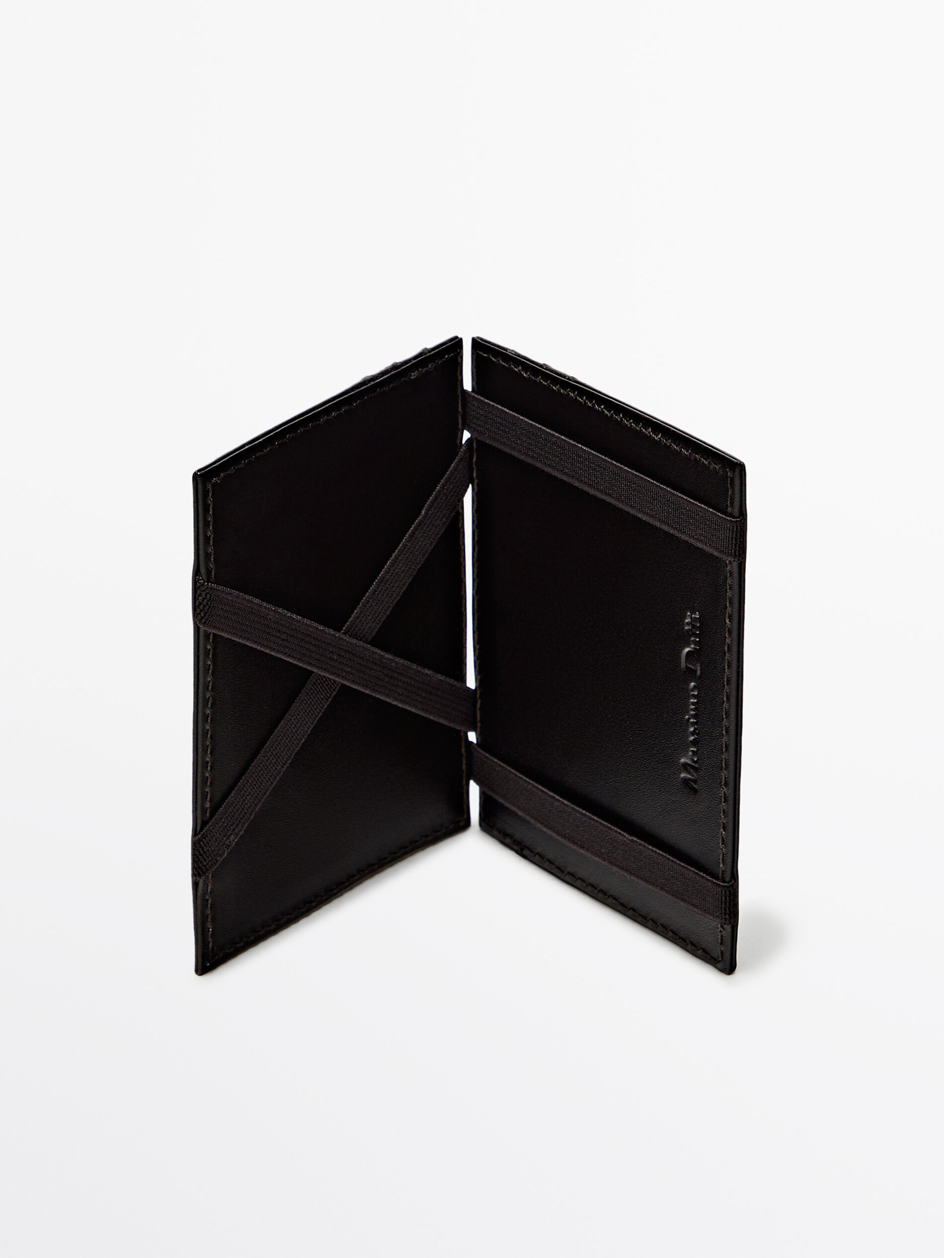 Leather Wallet Massimo Dutti Tarjetero Hombre Billetera Massimo