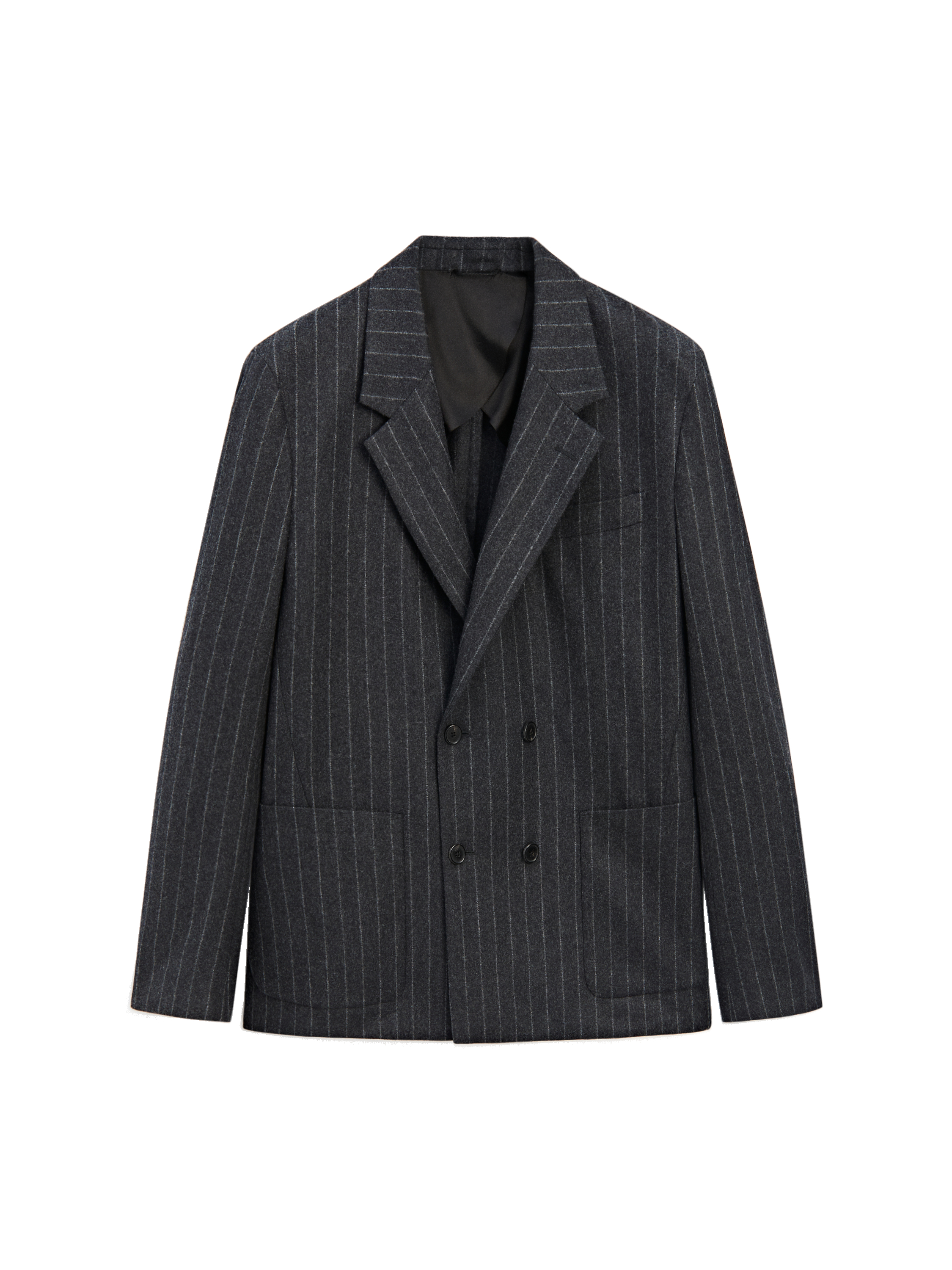 İnce çizgili klasik blazer - Limited Edition_10