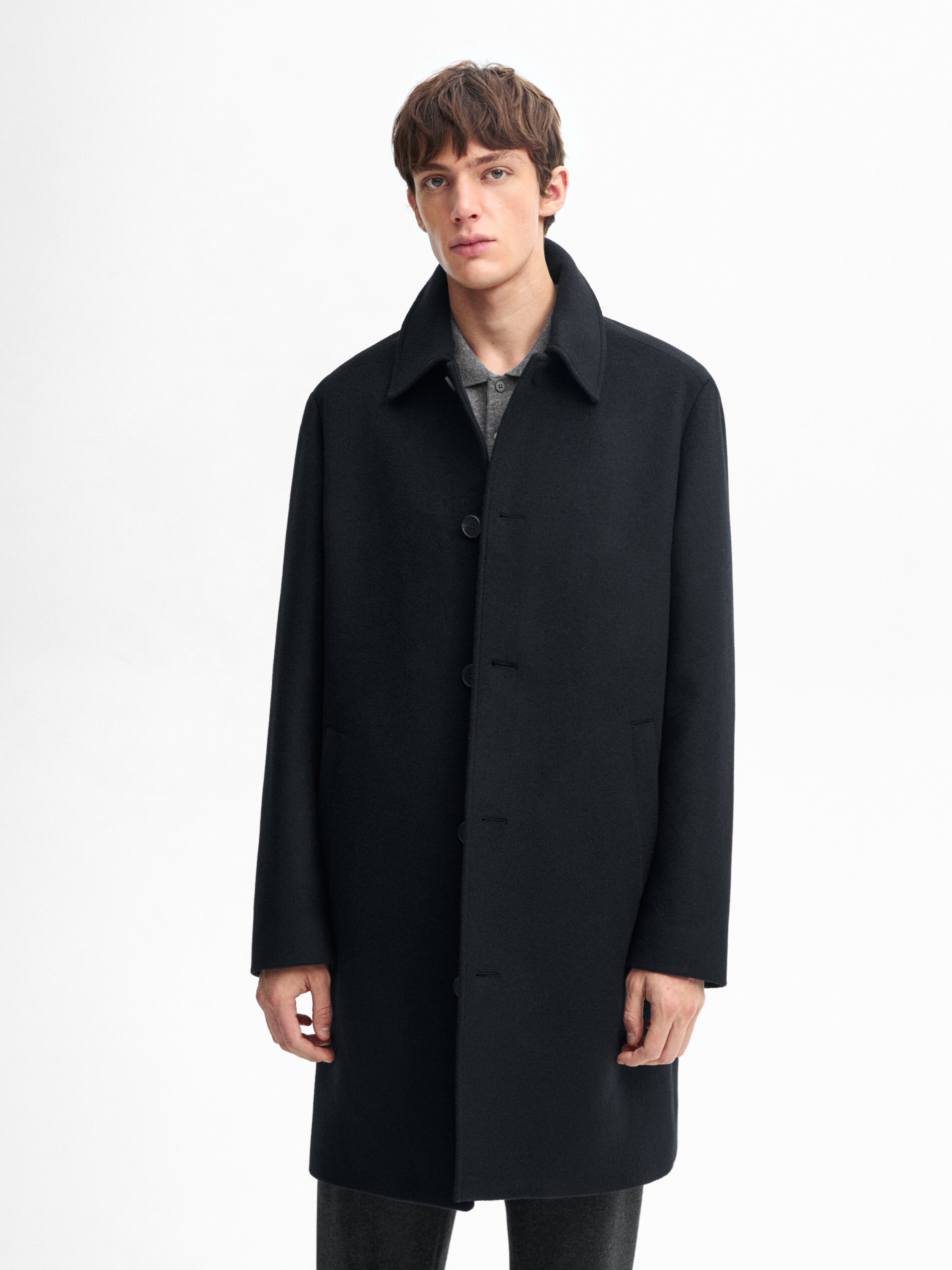 Massimo dutti trench coat men deals