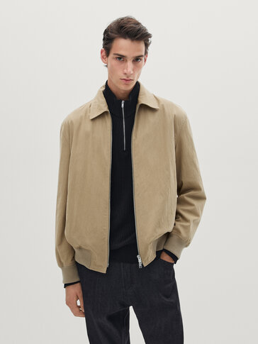 Casaco Suede Casacos Cortelle Cortelle Casacos Verde Musgo Casaco