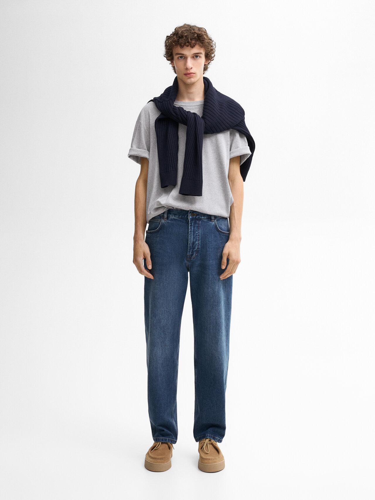 Men's taperedfit jeans Massimo Dutti