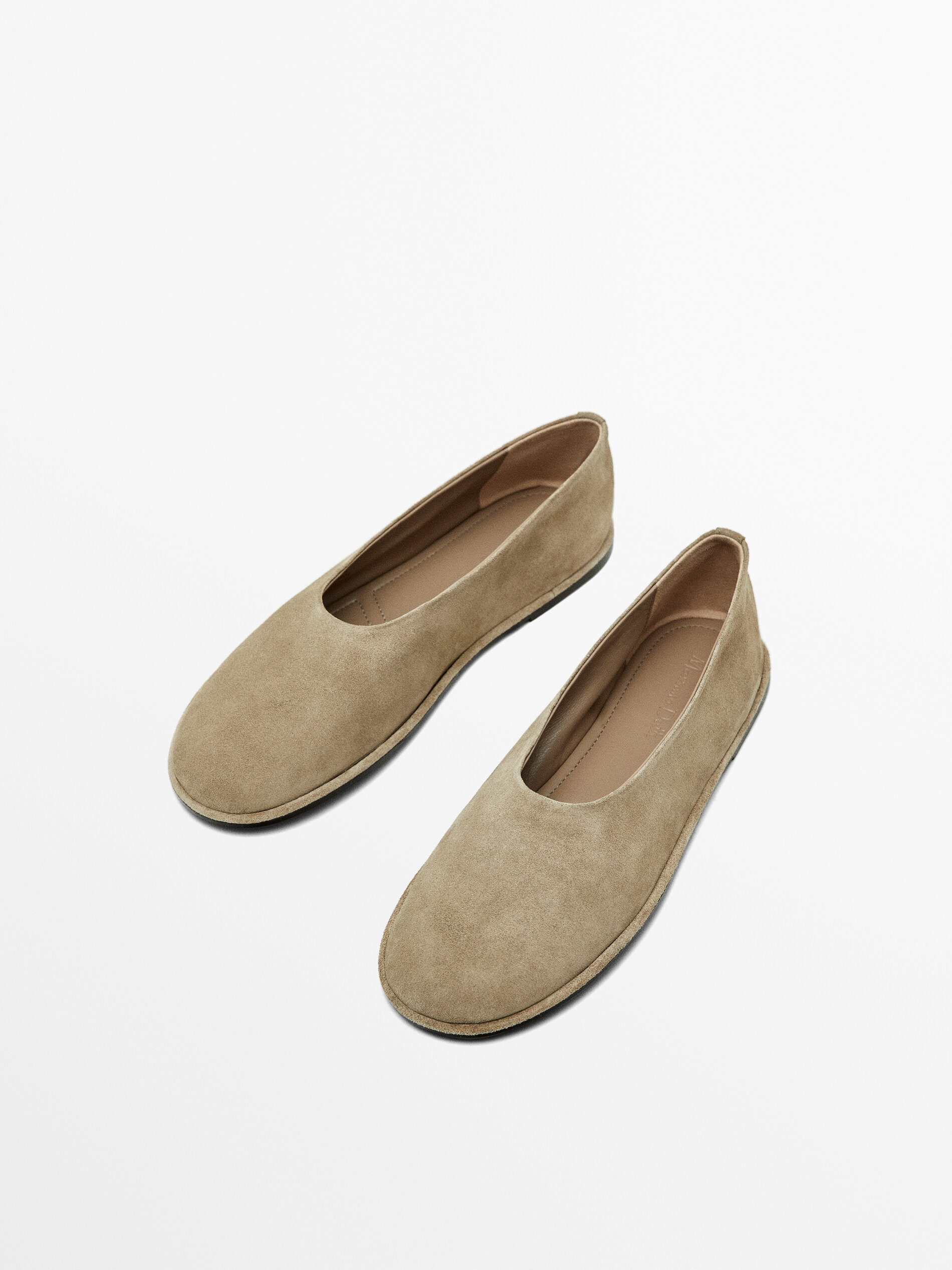 Ballerine en cuir souple clearance