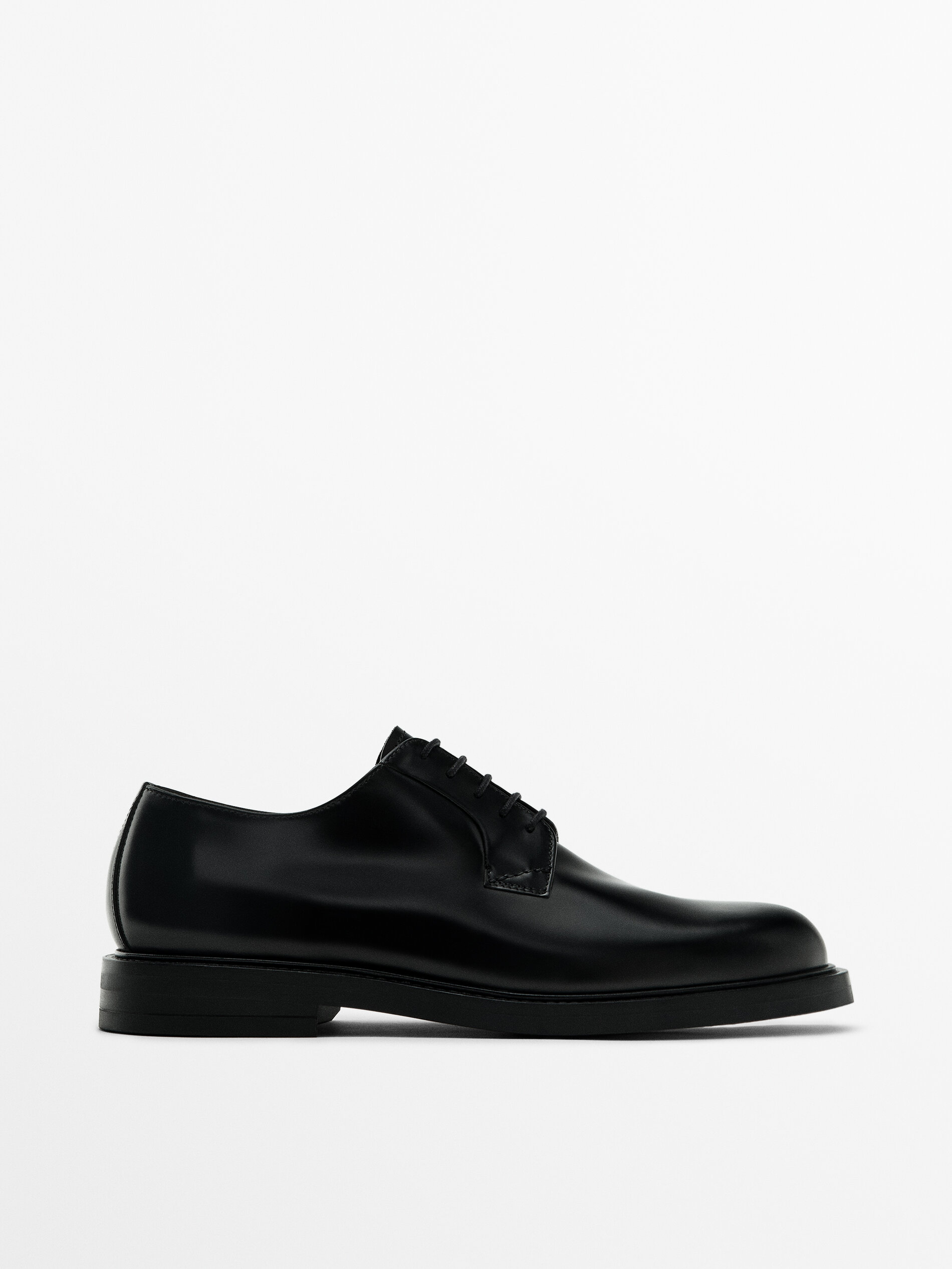 Mens black derby shoes sale online