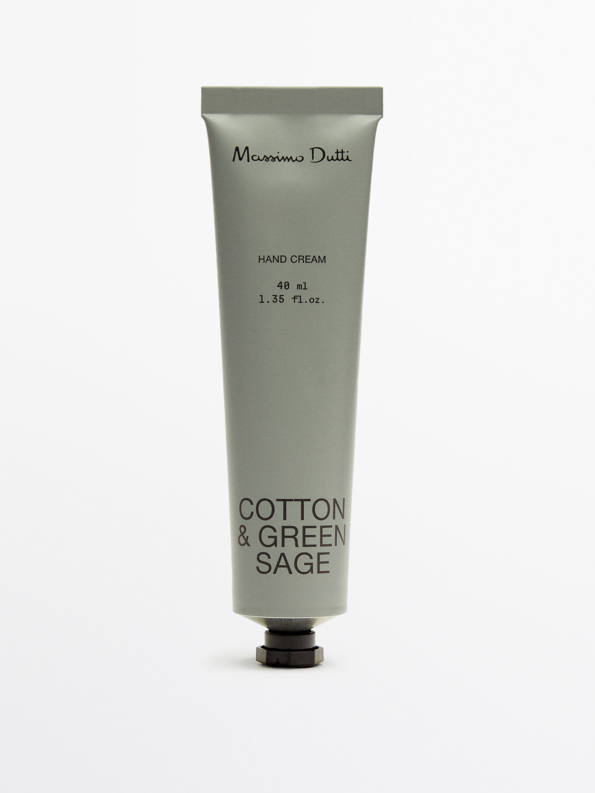 40 ml) Handcreme Cotton & Green Sage · Hellgrün | Massimo Dutti 