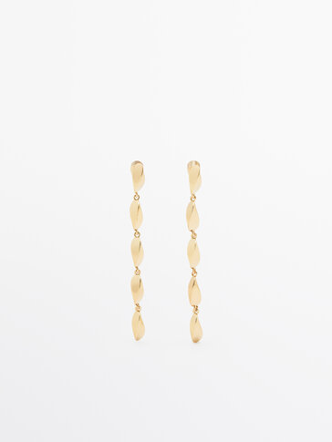 Buy Avery Gold Dangle Earrings 22 KT yellow gold (4.4 gm). | Online By  Giriraj Jewellers