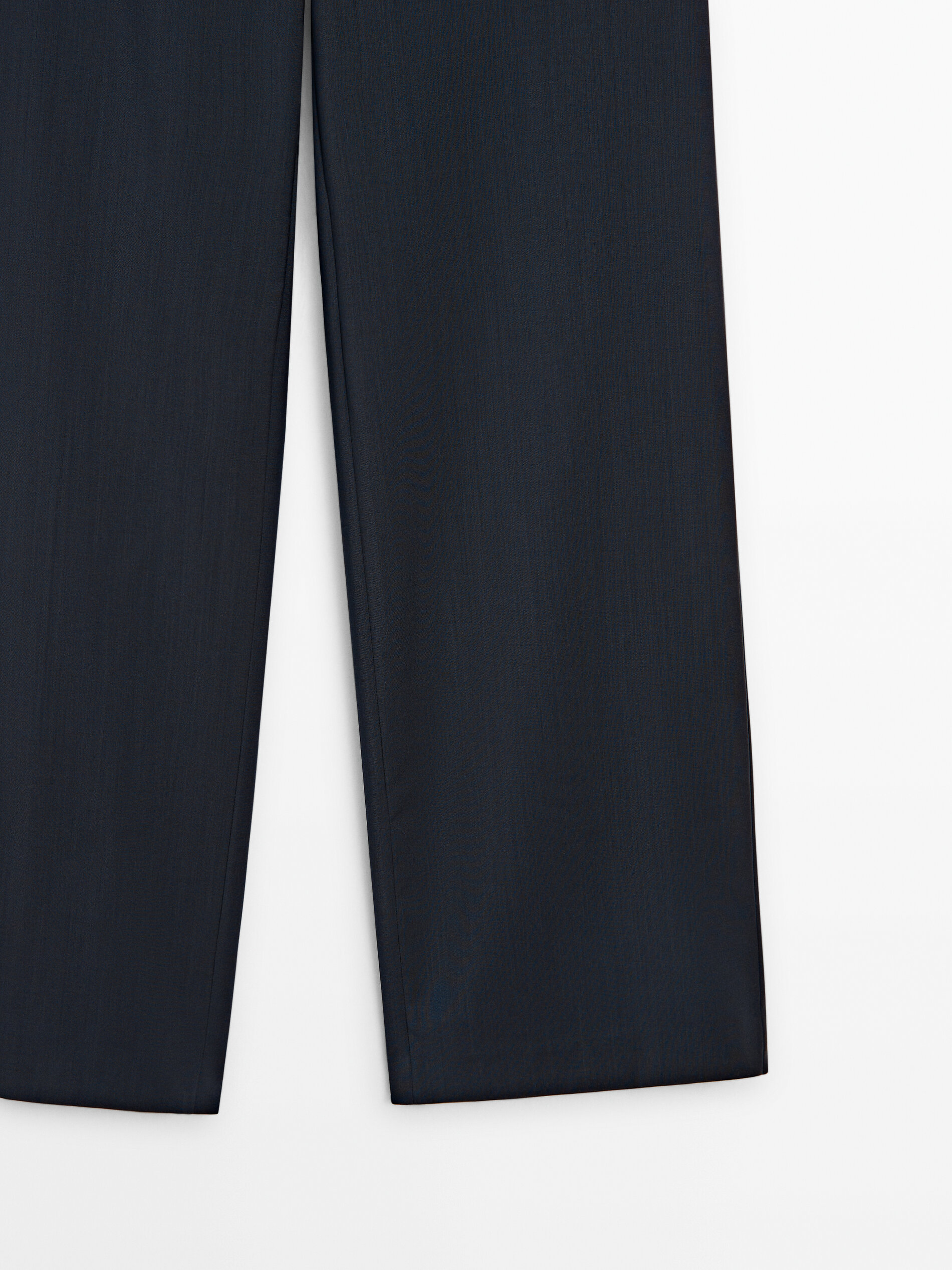 Tailored wool trousers - Greige - Ladies | H&M IN