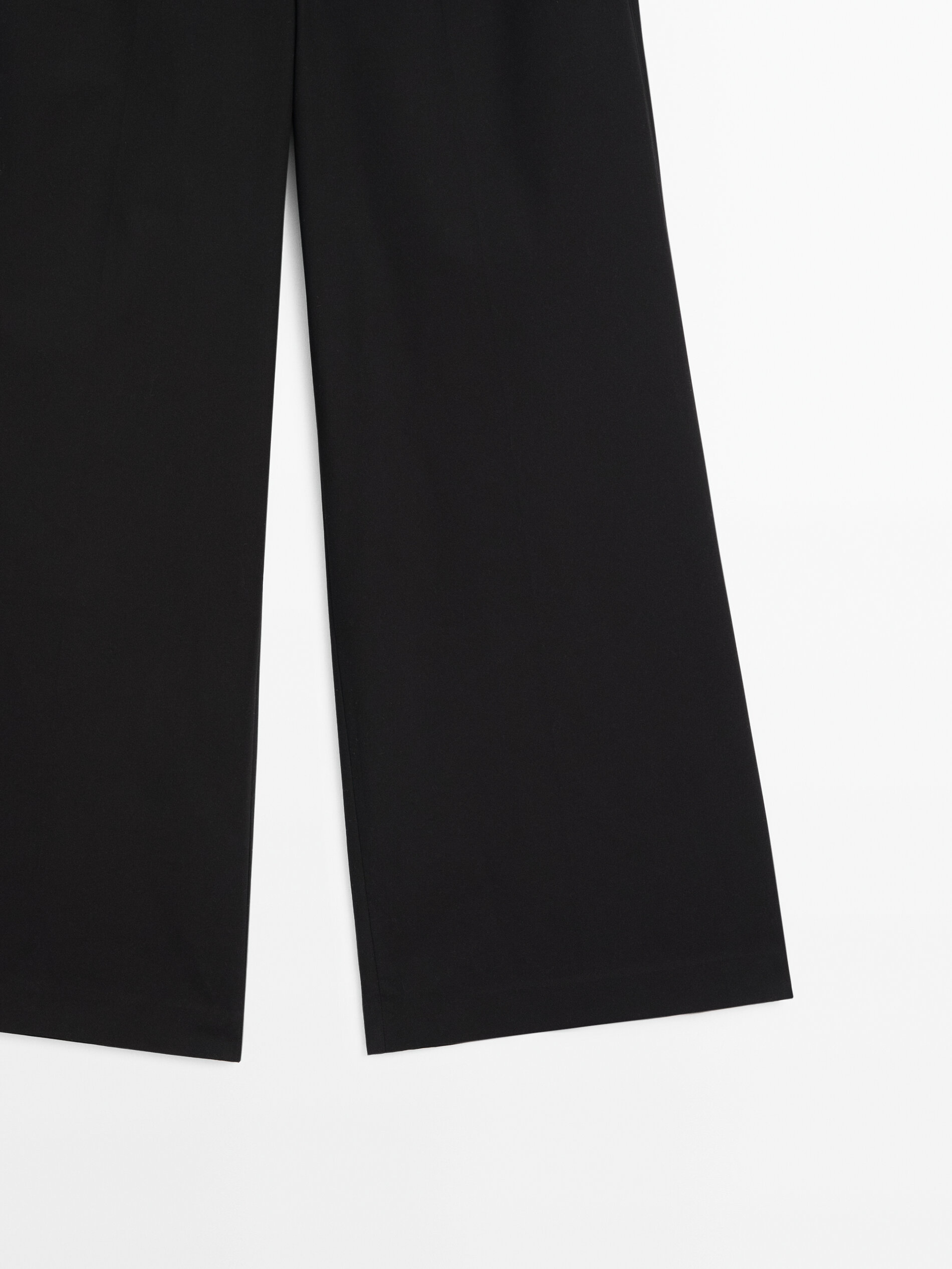 Poplin pull-on trousers - Grey - Ladies | H&M IN