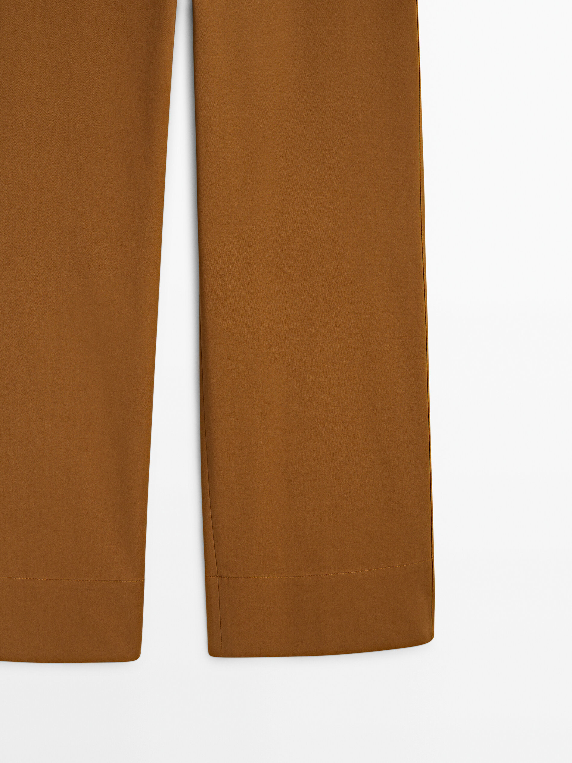 Formal Trouser: Shop Online Men Brown Cotton Blend Formal Trouser | Cliths