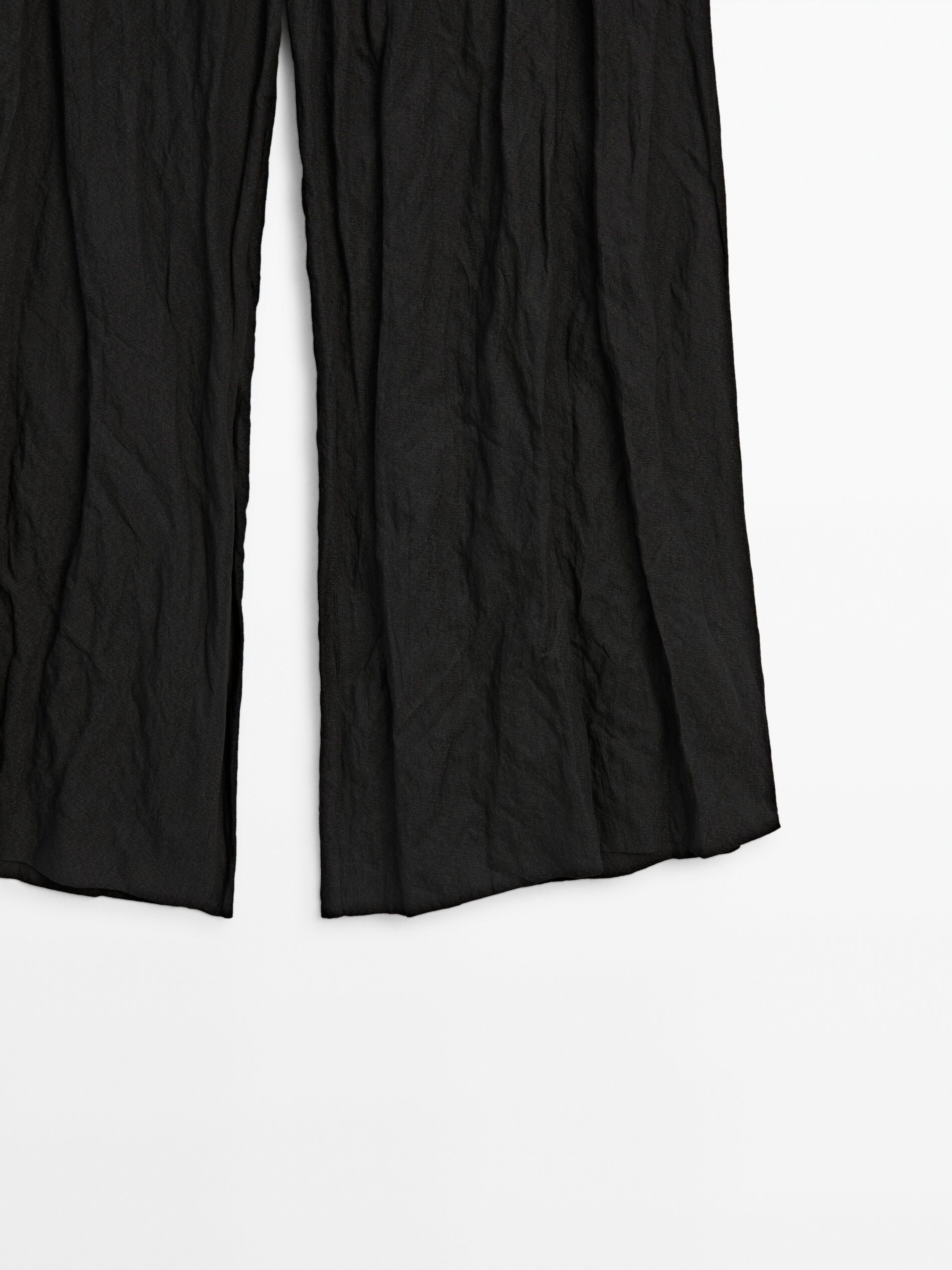 WARDROBE.NYC Black Creased Trousers