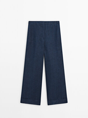 Pantalon engomado massimo online dutti