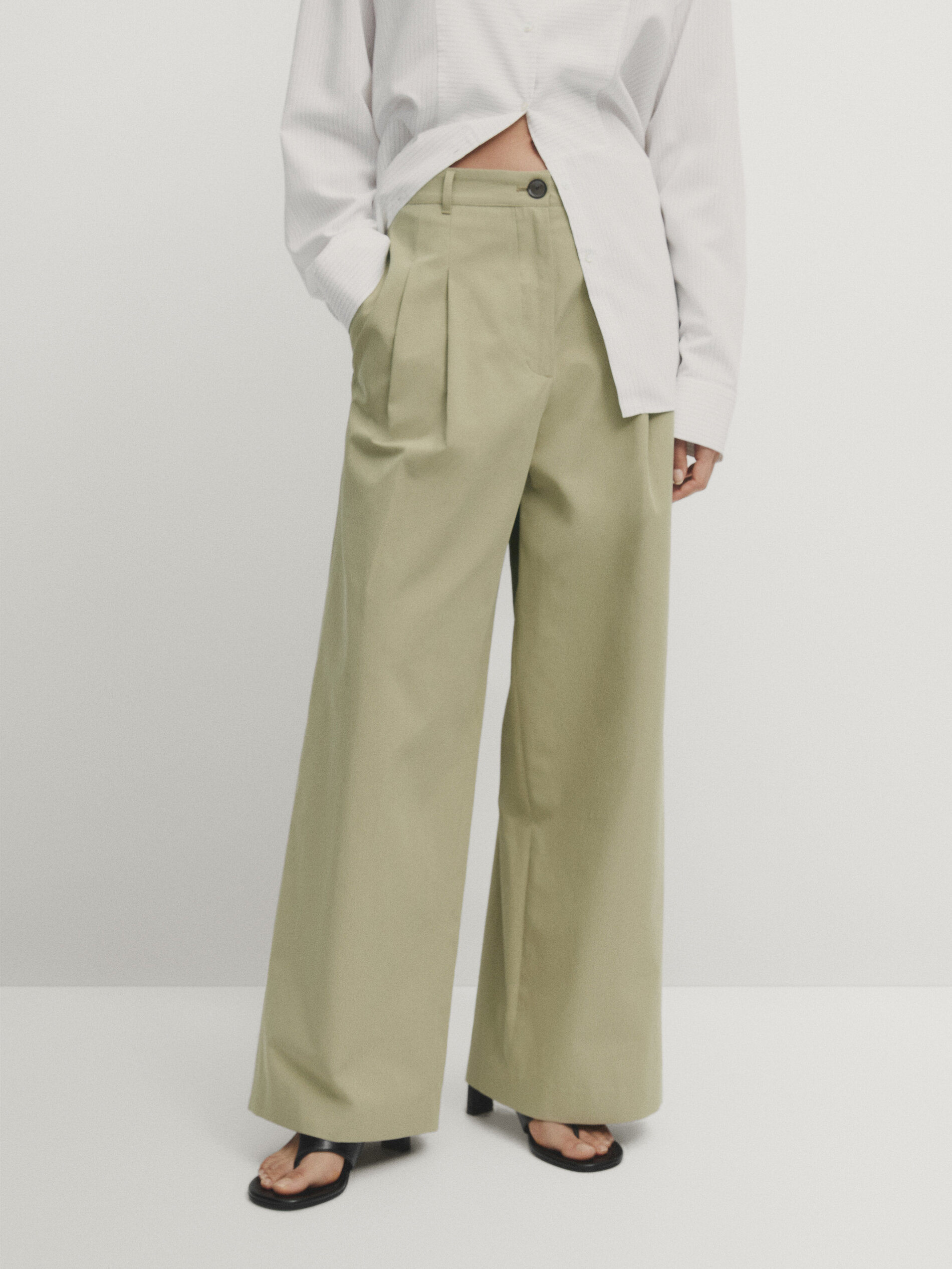 Women's Mid Rise Wide-Leg Pants | Nordstrom