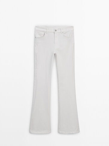 Zoya Flare Pants - White – Thats So Fetch US