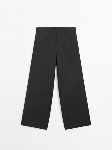 Massimo dutti sale linen trousers