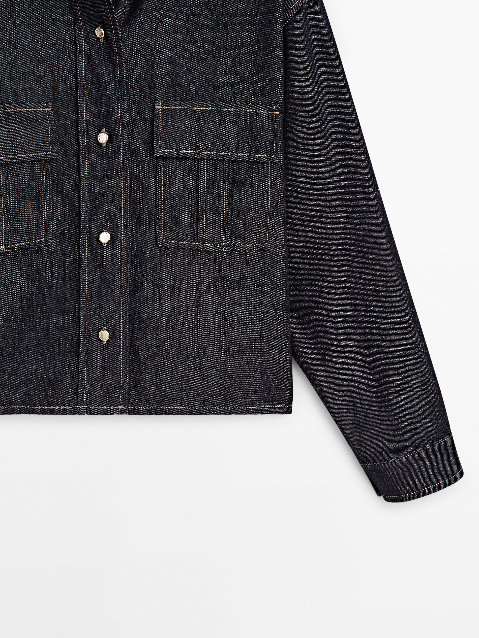 Denim store washed shirt