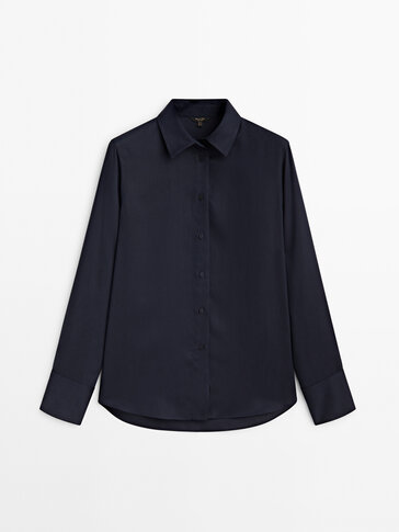 Camisas blancas mujer online massimo dutti