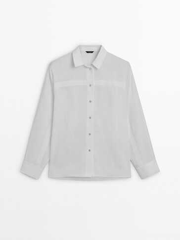 Camisas blancas discount massimo dutti mujer