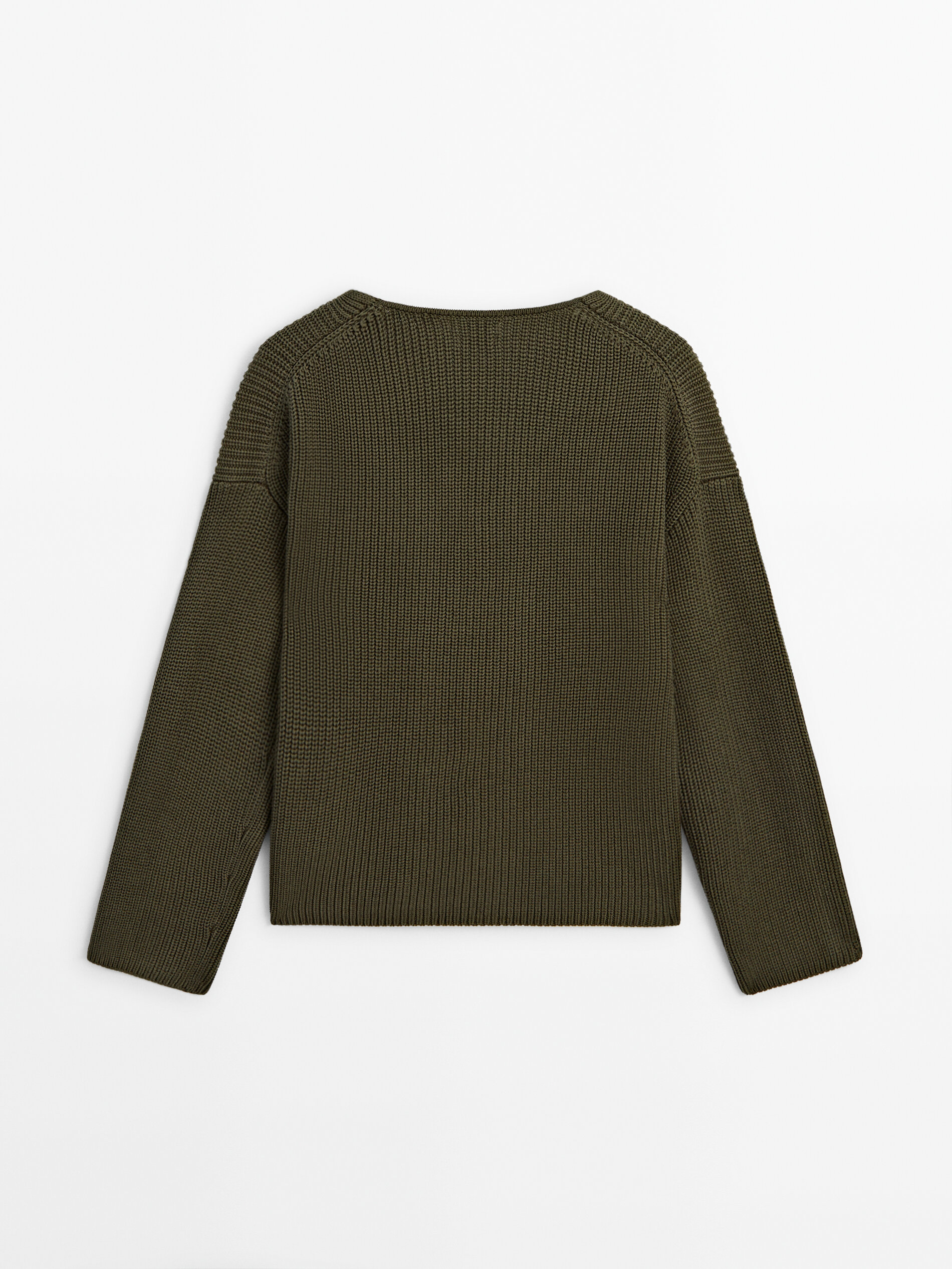 Khaki sweater store