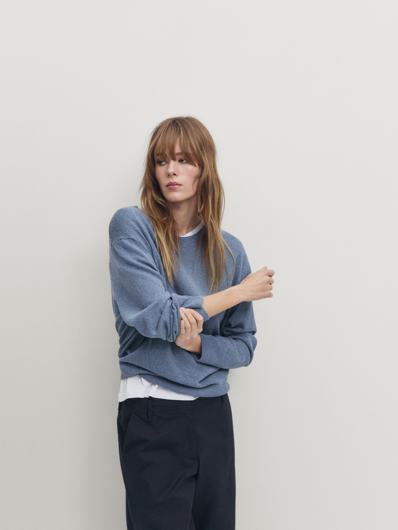 Crew Neck Maxi Jumper main image 1