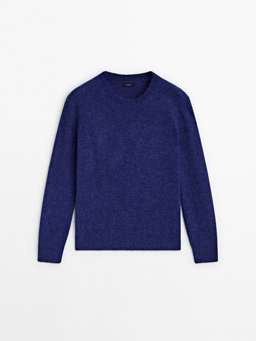 Navy blue jumper womens sale