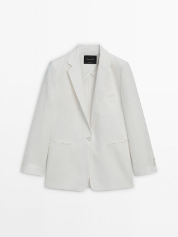 White long blazer on sale womens