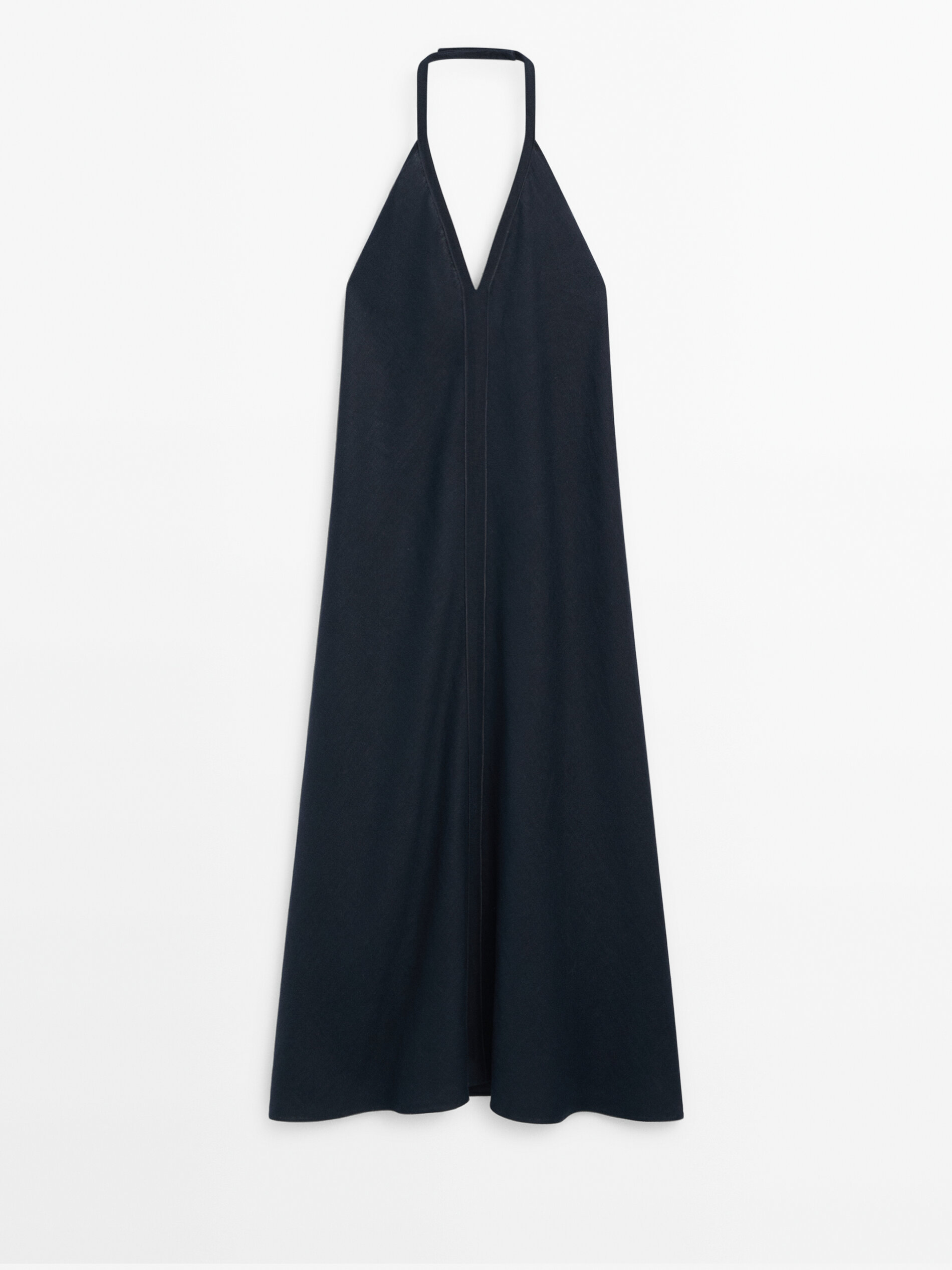 Strappy open-back dress · Dark Blue · Smart / Dresses And