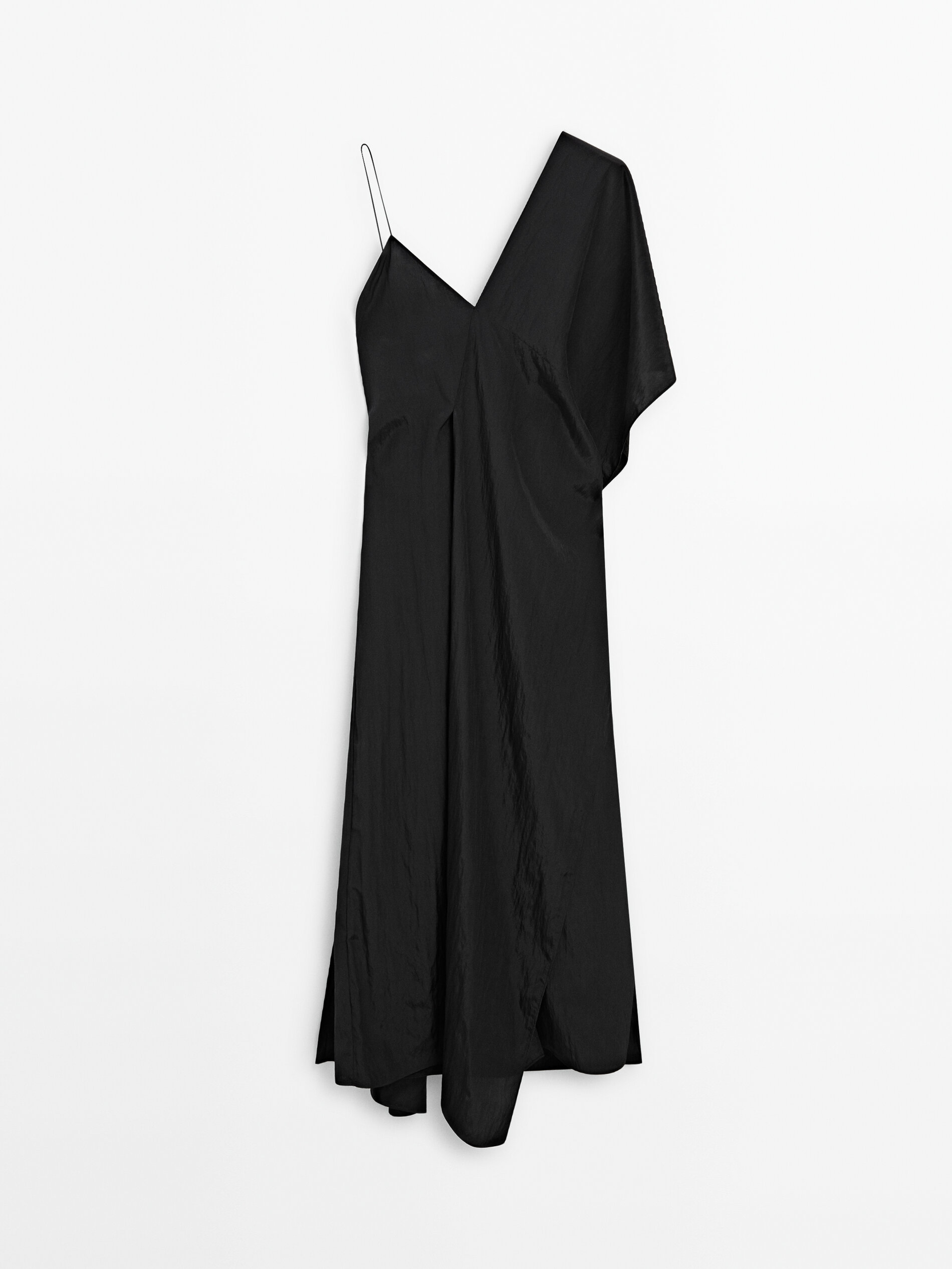 Monochrome Asymmetric Dress