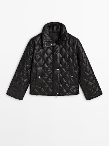 Massimo dutti sales quilted down jacket