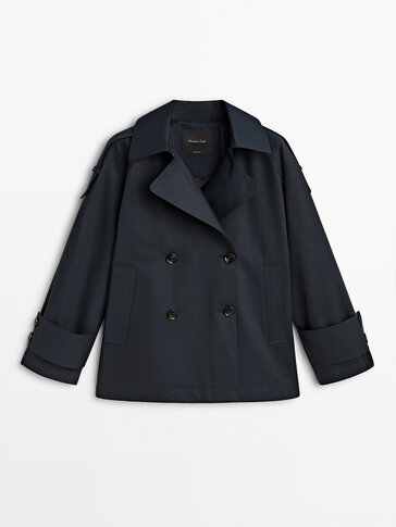 Massimo dutti sale black coat