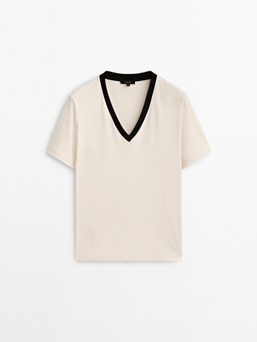 Massimo dutti mujer discount camisetas