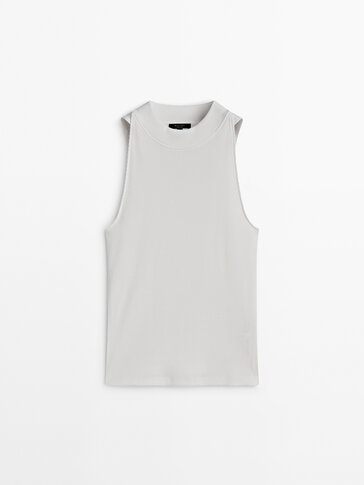 Camisetas basicas blancas mujer massimo online dutti