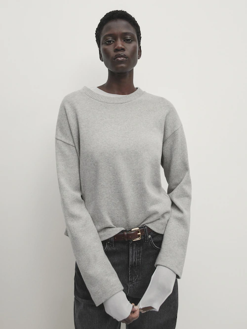 100% cotton plain sweatshirt
