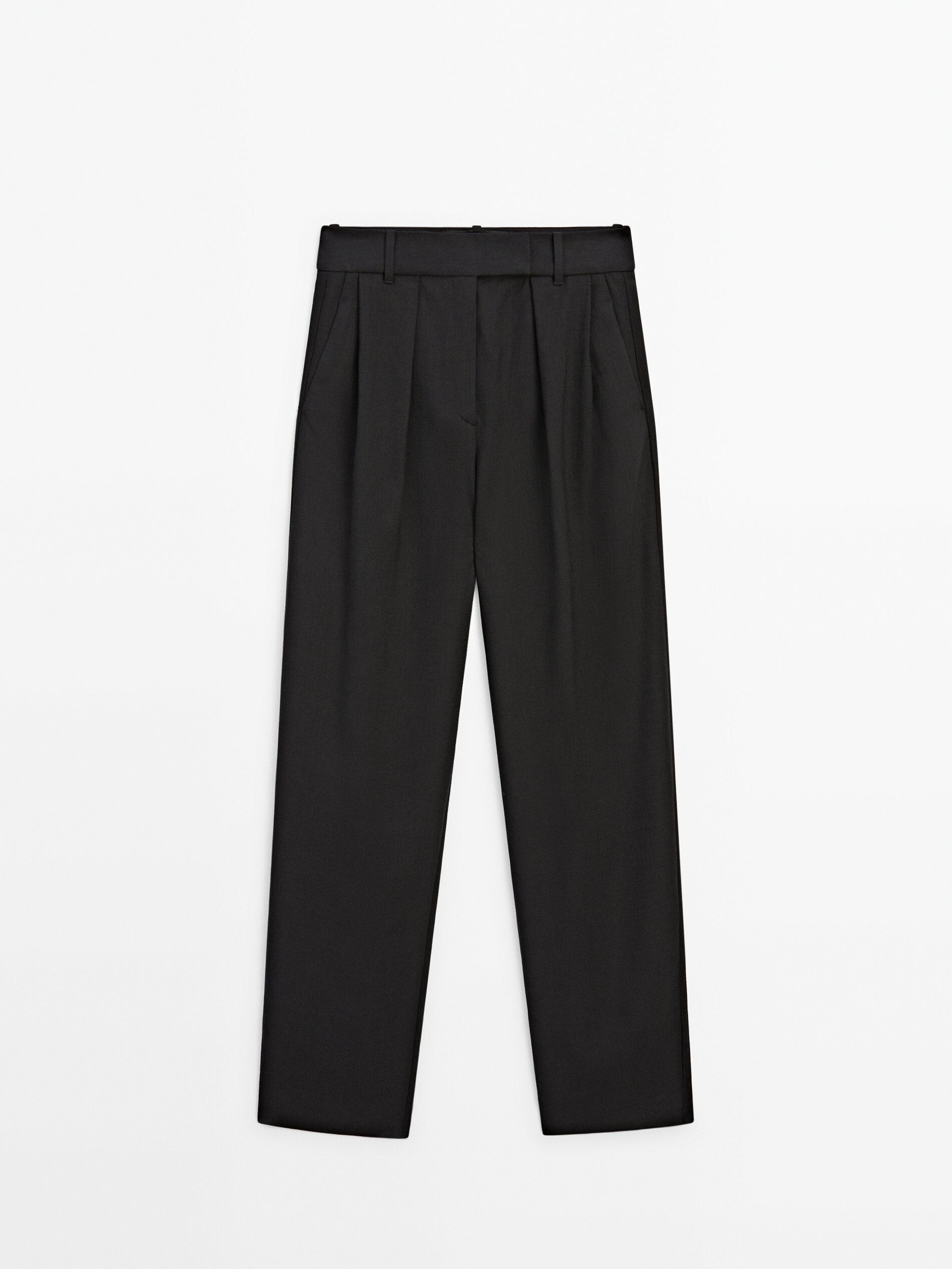 Buy Park Avenue Black Slim Fit Trousers for Men Online @ Tata CLiQ