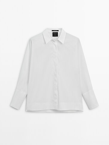 White shirt clearance with lines