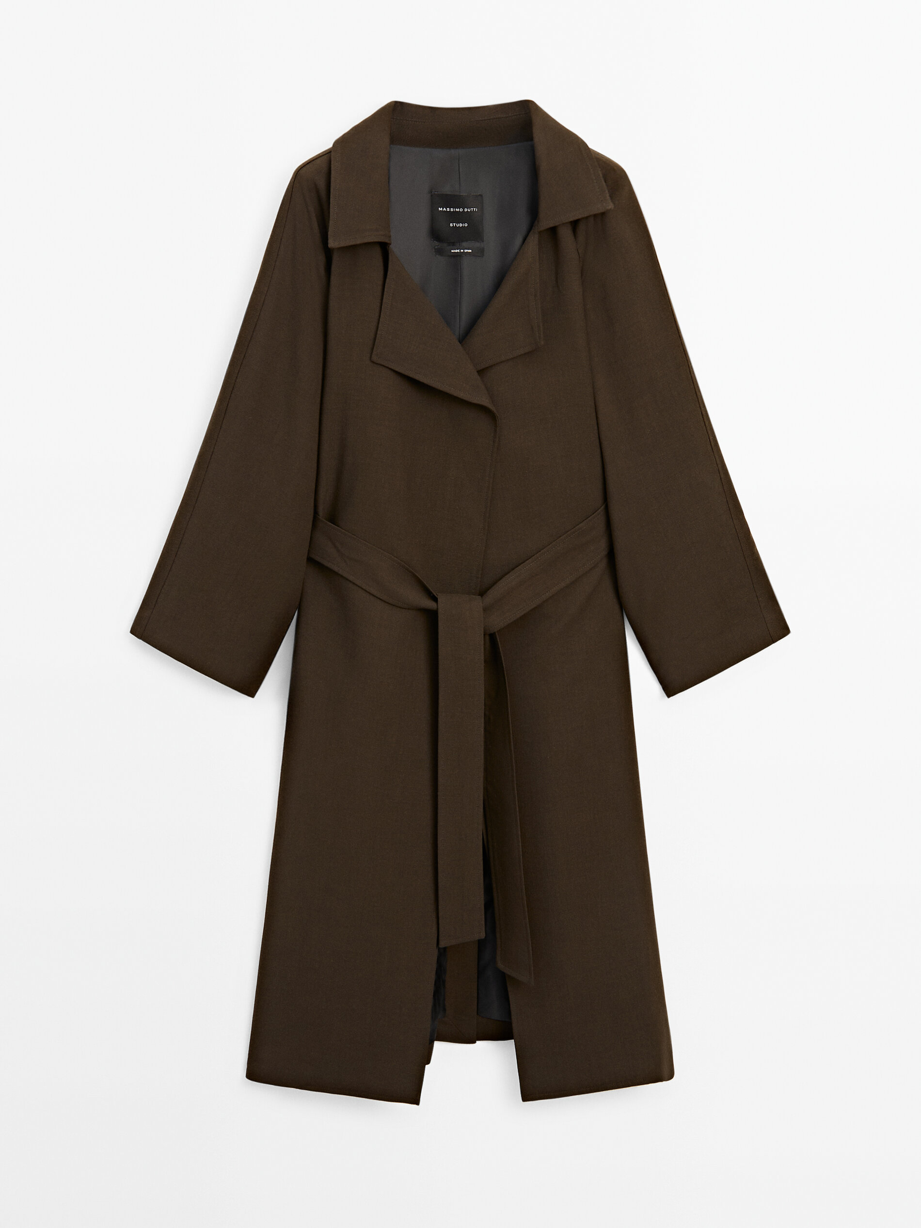 Oversize trench coat - Studio · Washed · Coats And Jackets