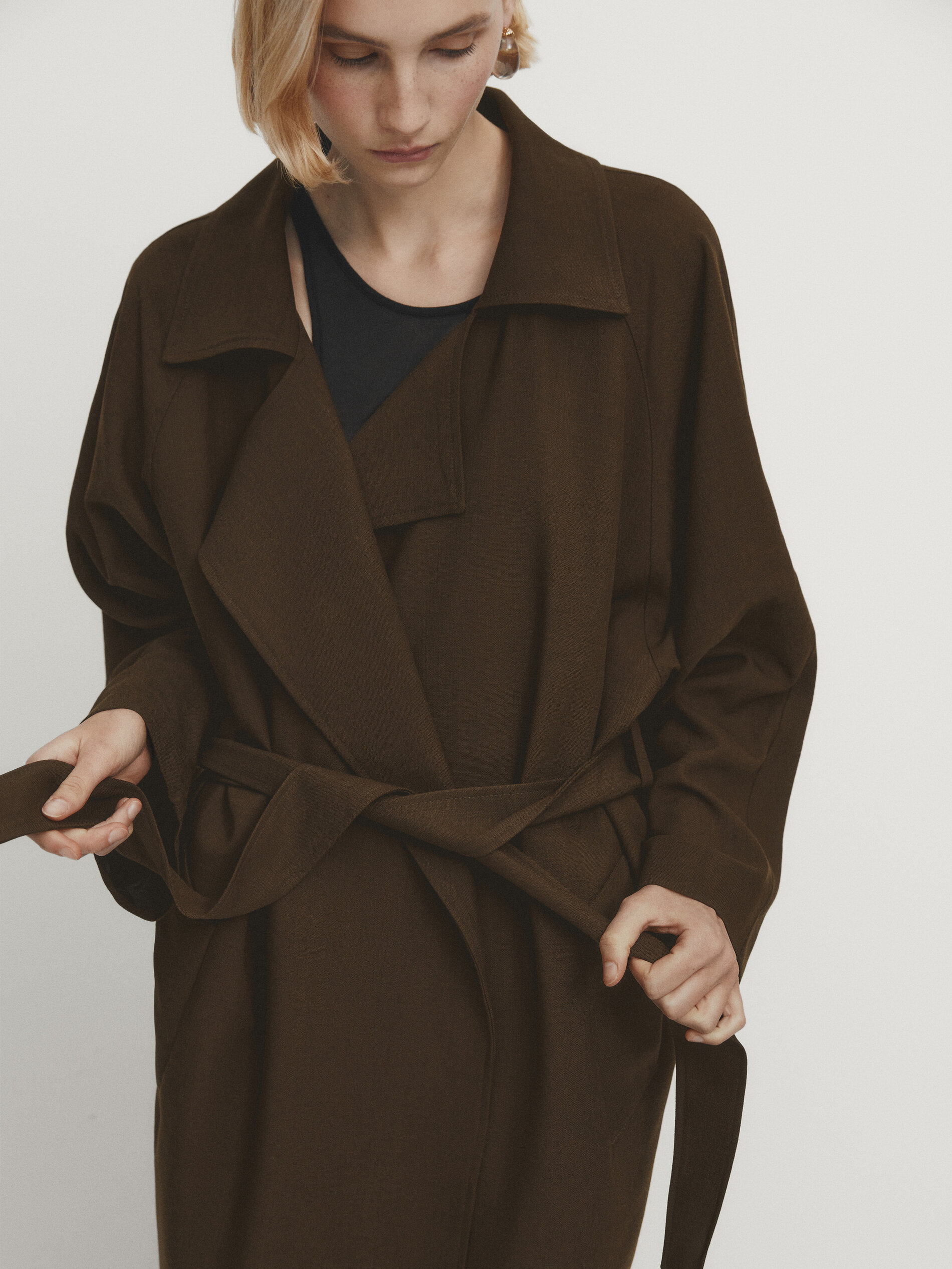 Oversize trench coat - Studio