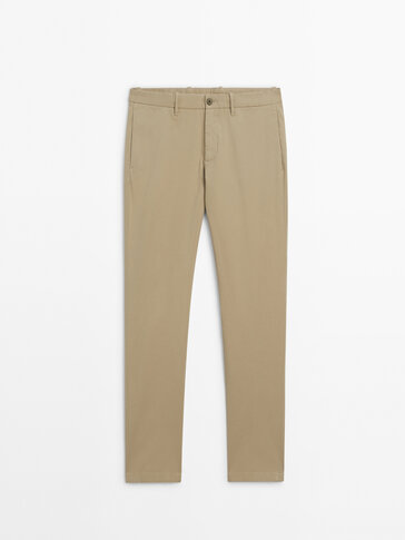 Buy Van Heusen Men Beige Skinny Fit Self Design Formal Trousers - Trousers  for Men 2867172 | Myntra