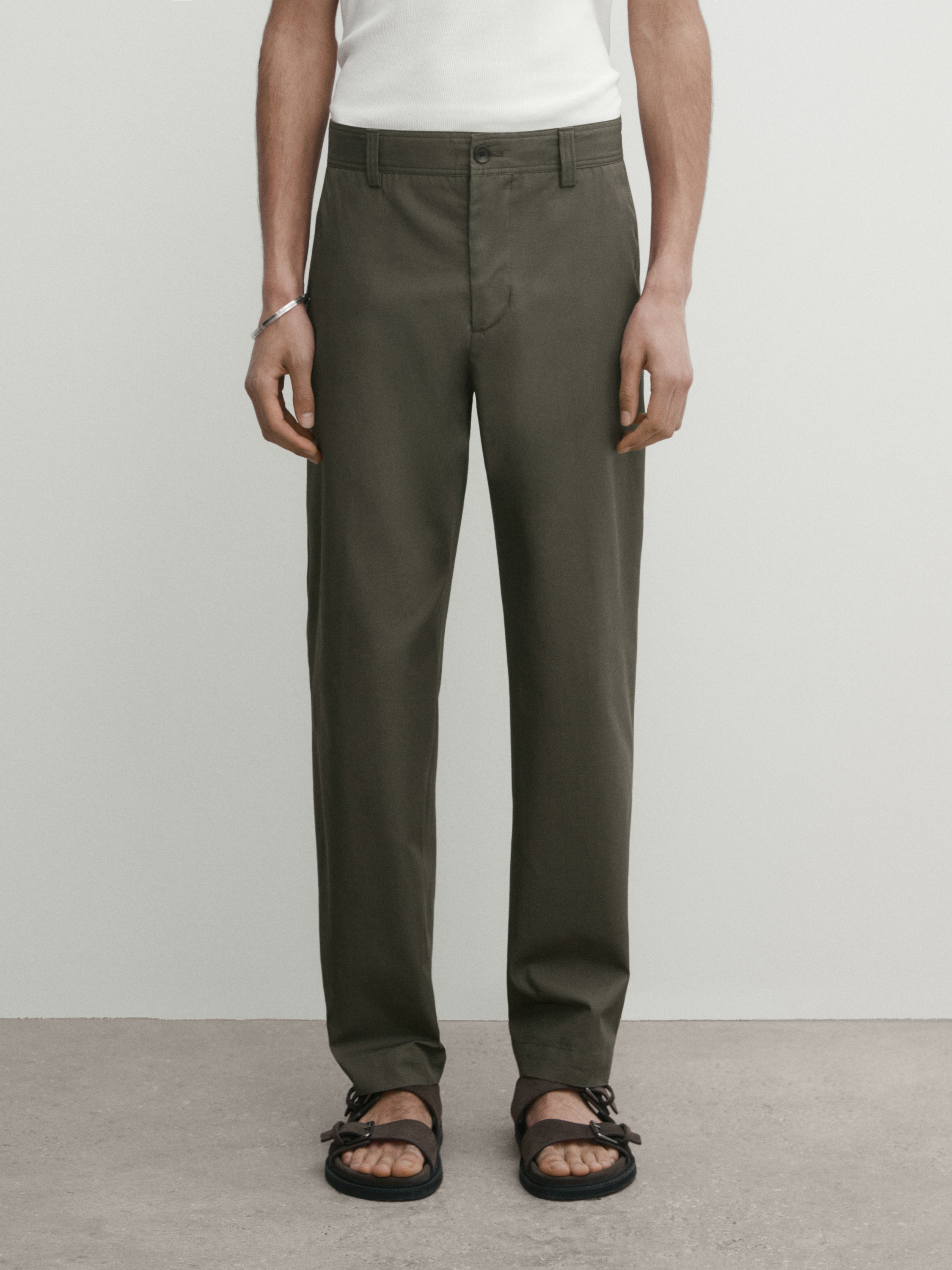 %100 pamuklu tapered fit pantolon_12