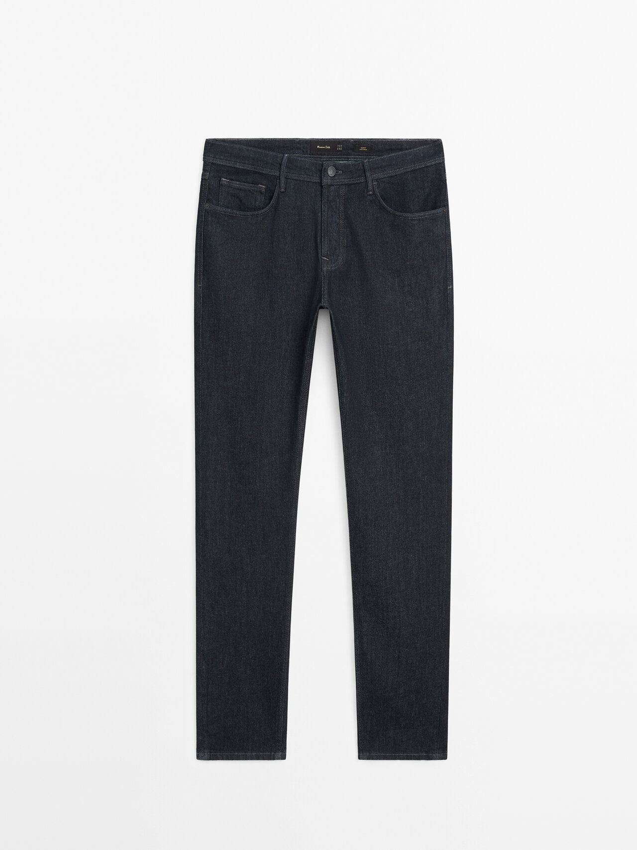 Massimo Dutti Slim Fit Jeans In Indigo
