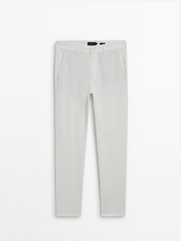 Twill cotton trousers with double … curated on LTK