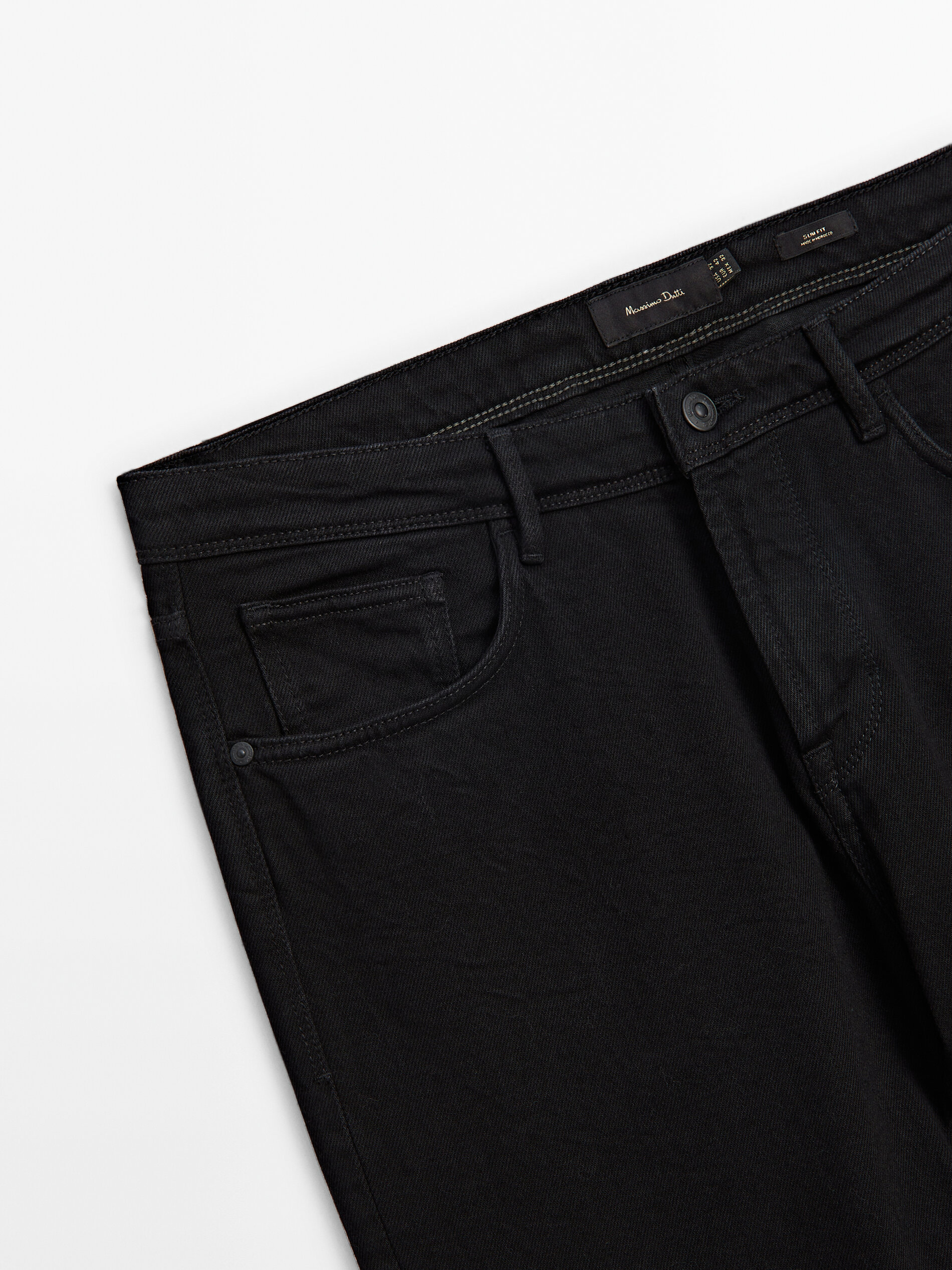 Slim Fit Black Wash Jeans - GANT