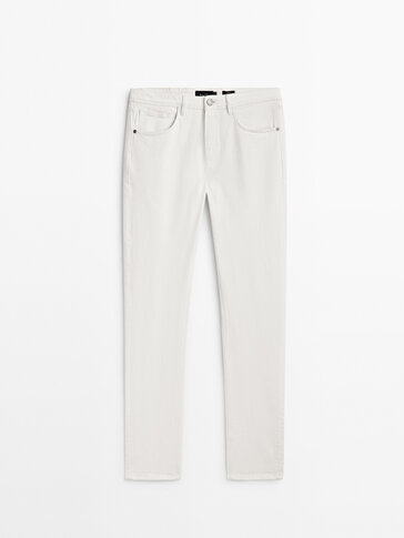 White denim best sale pants mens