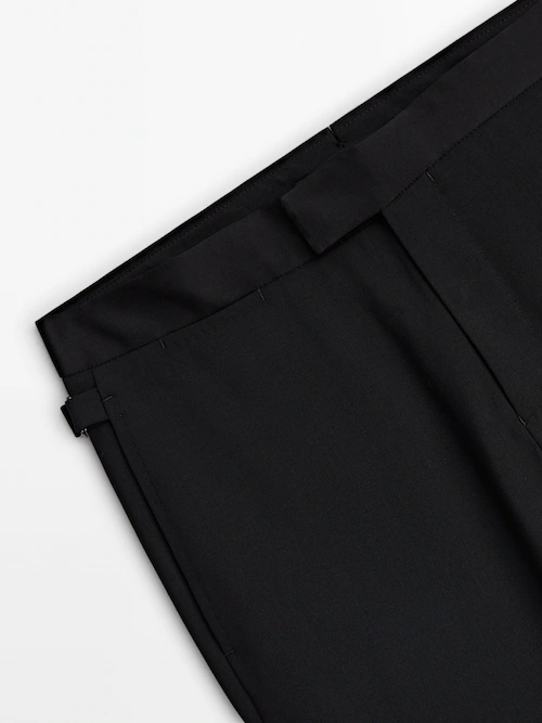 Black Tuxedo Trouser – Tumuh