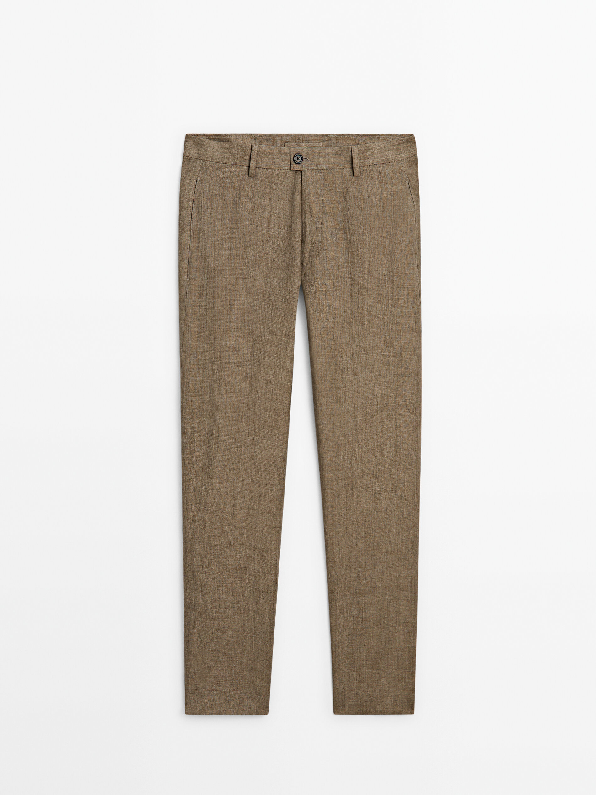 Men's Skinny Check Crop Suit Trousers | Boohoo UK