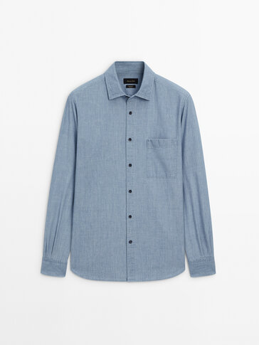 BLUE SHIRTS - Massimo Dutti