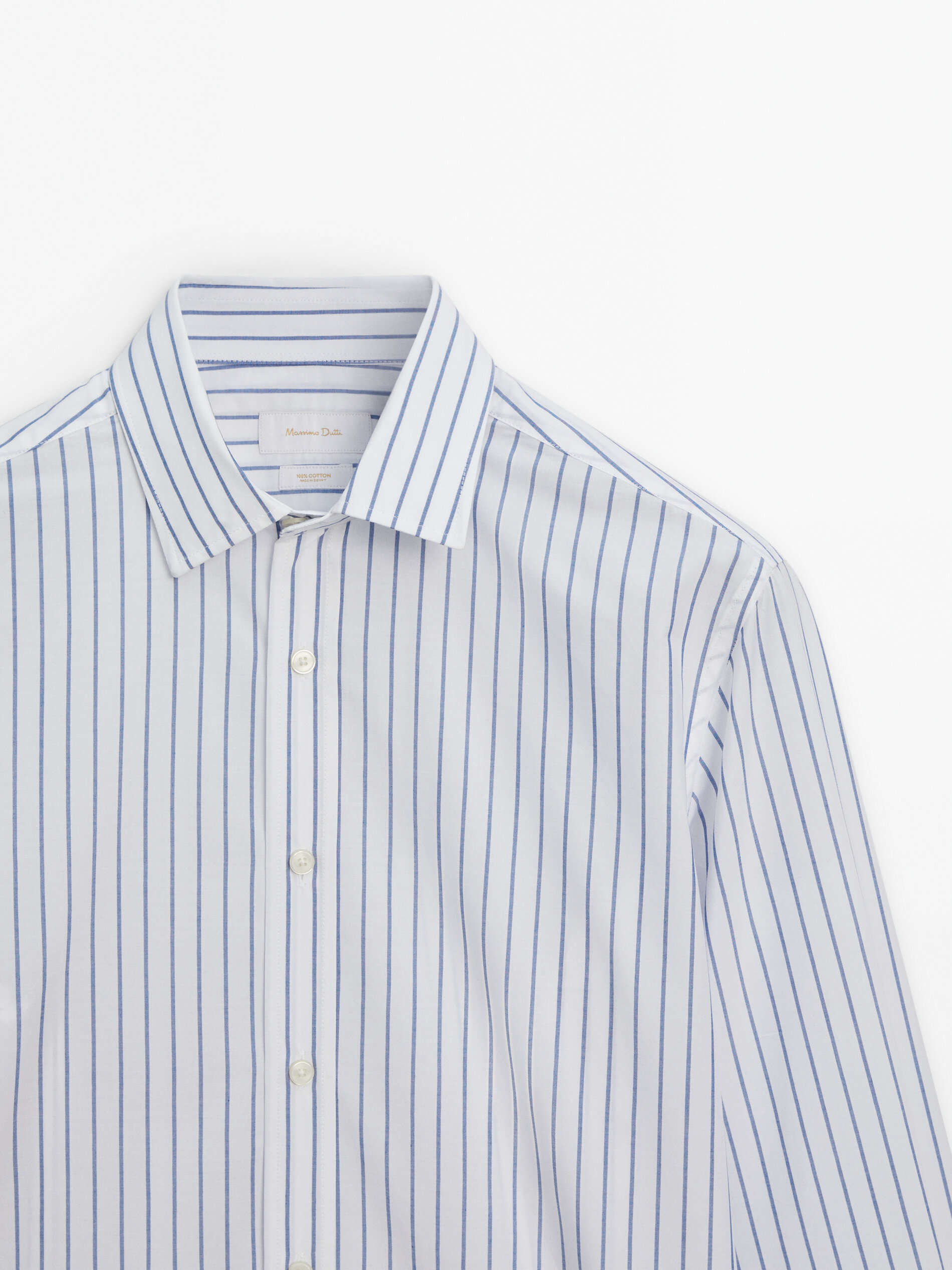 Regular fit stripes shirt