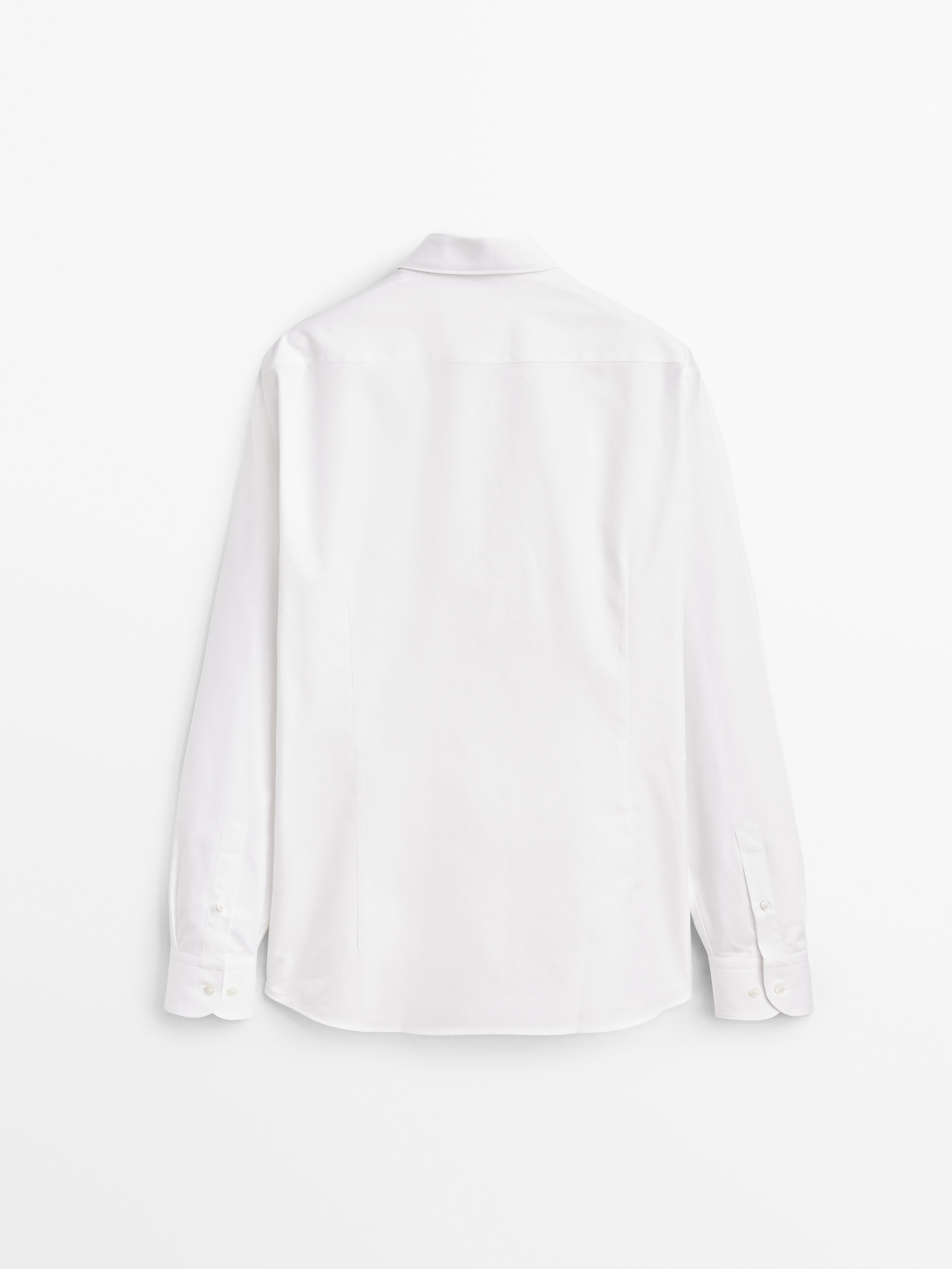 Chemise MASSIMO DUTTI – Taille 36 – Blanc – Très Bon état – Occasion
