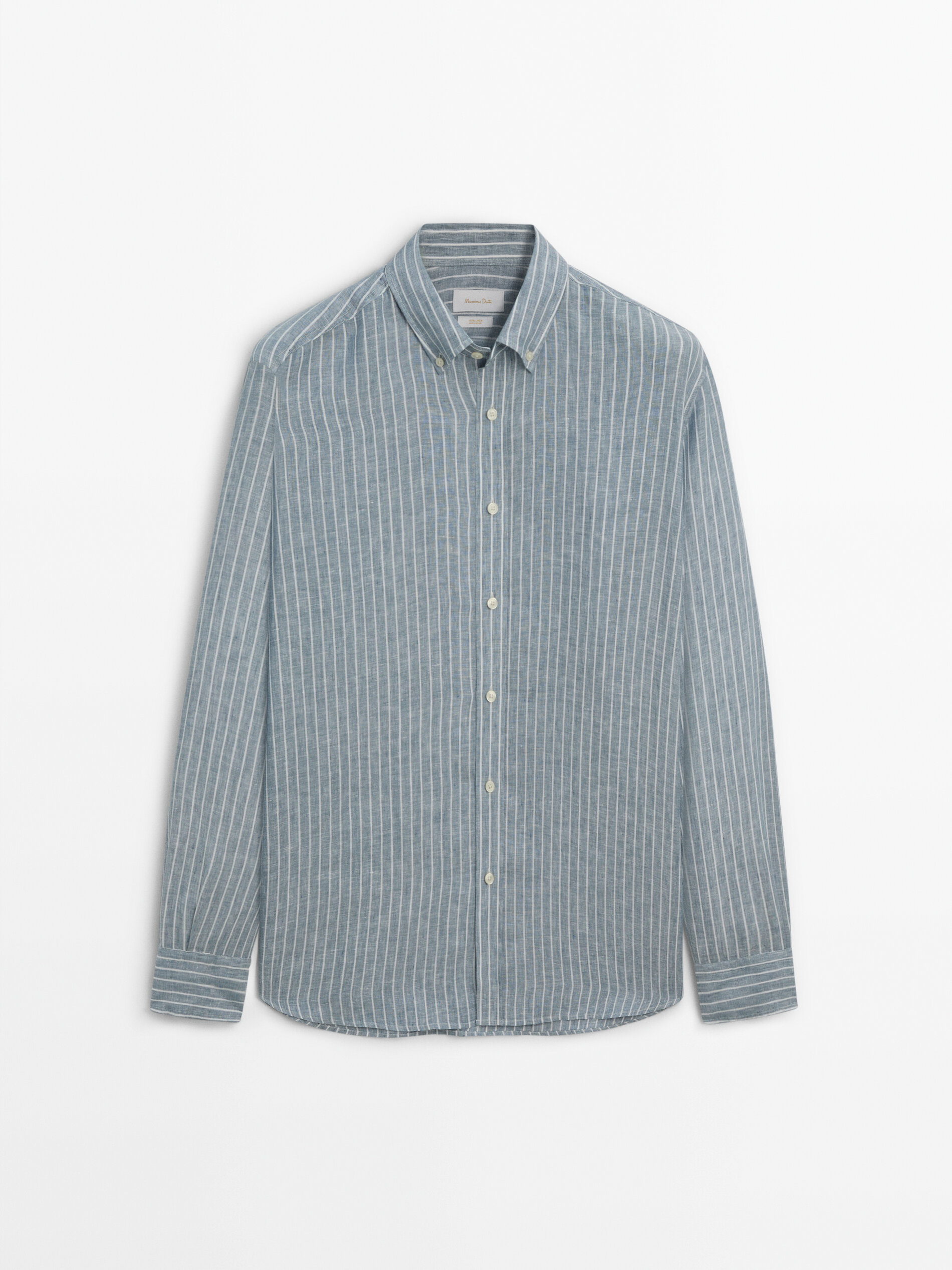 Men's Striped Shirts - Massimo Dutti