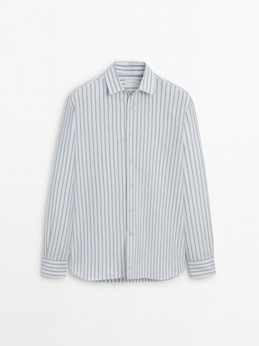 Chemise oxford à rayures regular fit
