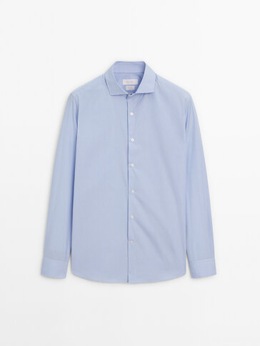 Camisa cuadros massimo online dutti